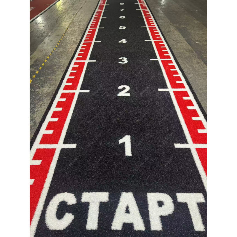 Кроссфит трава с разметкой